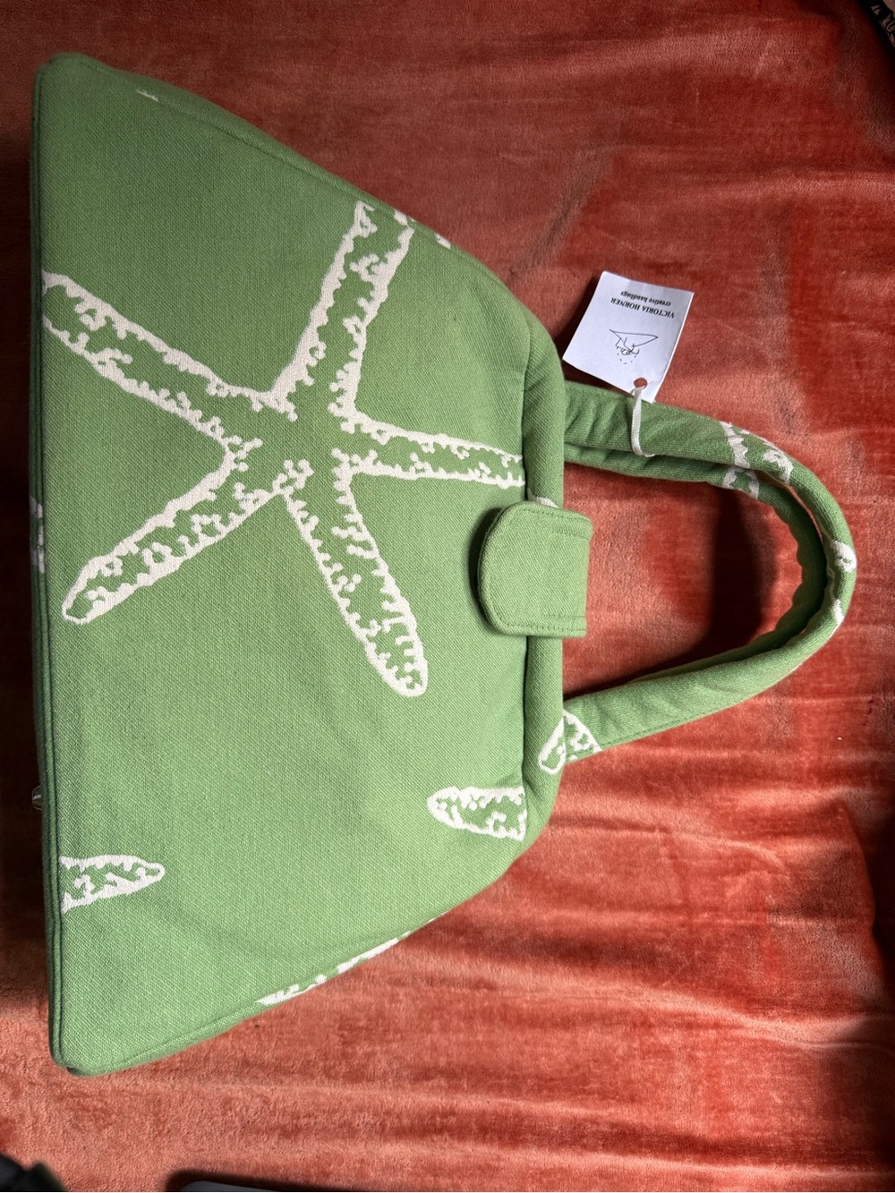 Green starfish soft and structured doctor bag